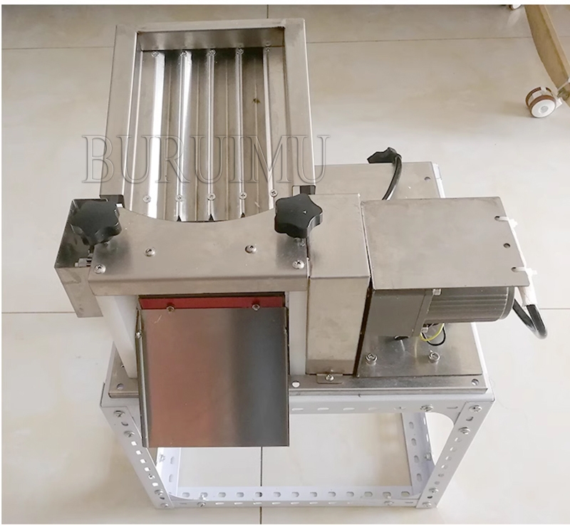 LEWIAO Automatische Schälmaschine für haarige Bohnen, 35 kg/h, Schälmaschinen für kleine grüne Bohnen und Erbsen