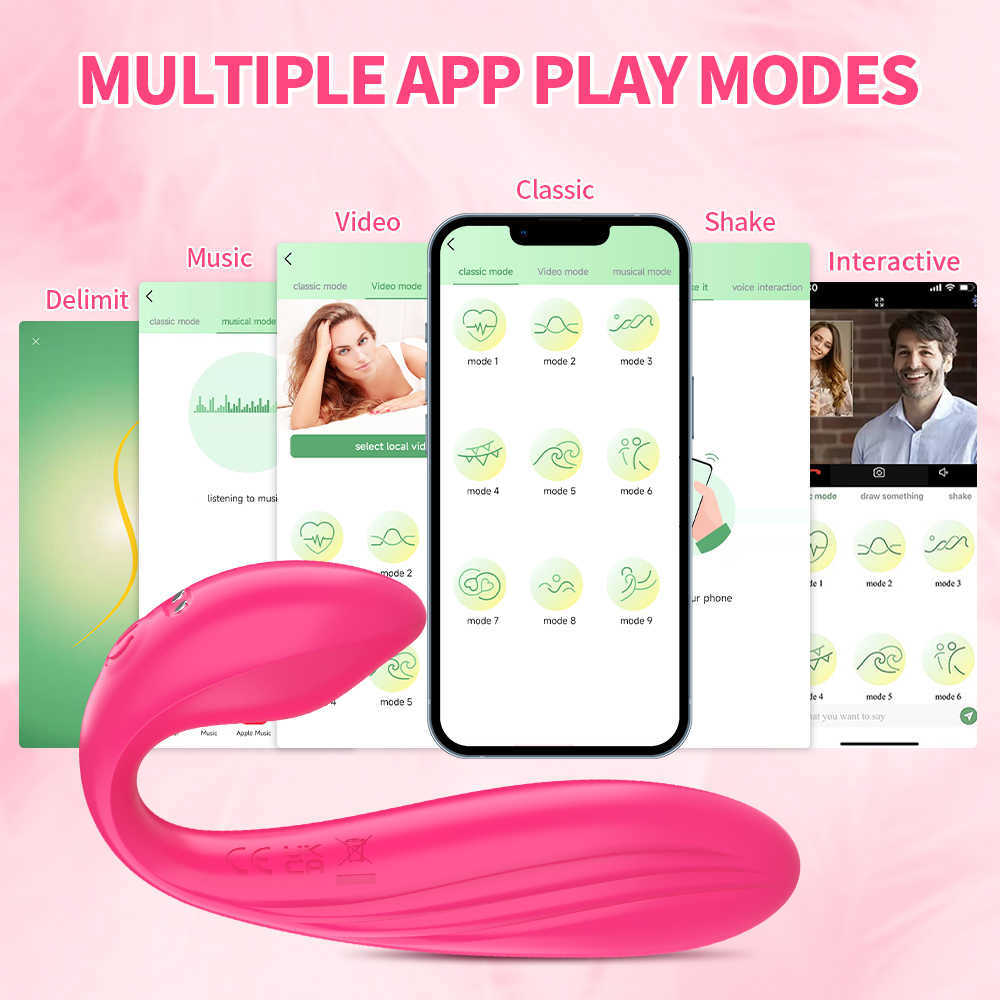 Speed ​​App Control vaginale vibrator ball spot anaal trillende eiermassager draagbare volwassen seksspeeltjes voor vrouwen