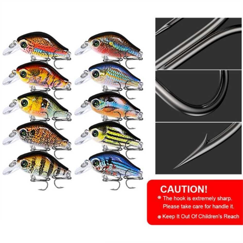 الطعوم السحر 1 crankbait 5.2 سم