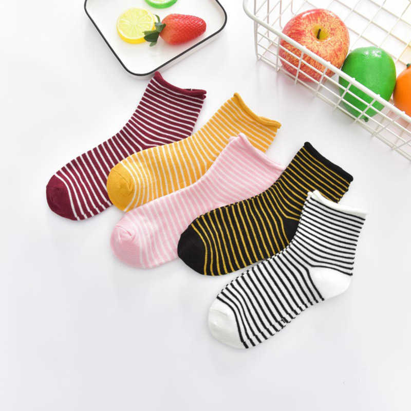 Socks of cotton student children's floor autumn spring multi-color socks for boys and girls G220524