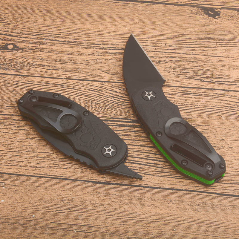 High Quality KS4700 Pocket Folding Knife 8Cr13Mov Black Blade 6061-T6 Handle EDC Folder Knives with Retail Box