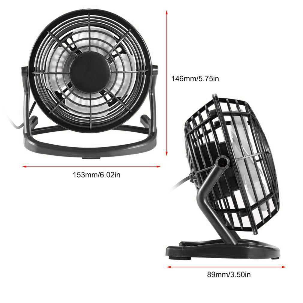 Nieuwe mini USB Fan Office Portable Fans Cooler Cooling Desktop Mute Fans stil Universal voor auto -notebook Computer Student Fans