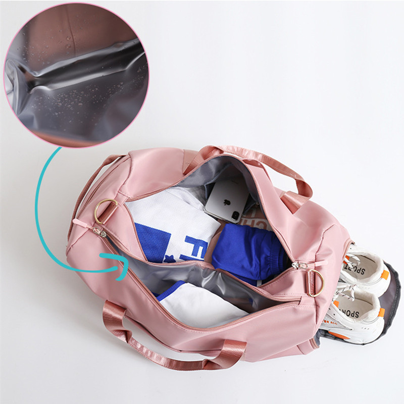 Duffel Bags Women Men Unisex Oxford Large Capacity Short Travel Gym Crossbody Bag Mix Color