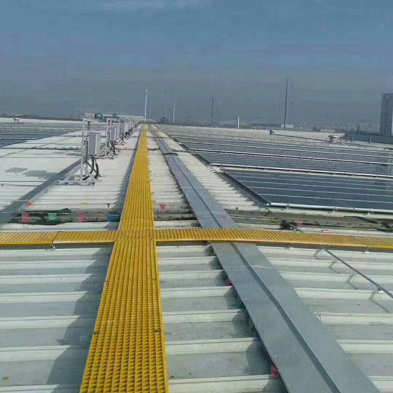 Panneau de passerelle de canal de maintenance photovoltaïque, grille en fibre de verre du fabricant