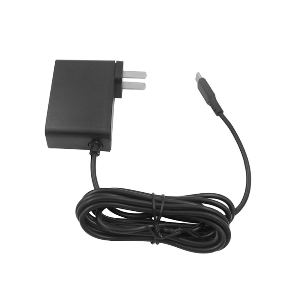 NS Switch Lite 5V 2.4A EU 미국 플러그를위한 Nintendo Switch AC Adapter Travel Wall Charger 전원 공급 장치 박스 패키지