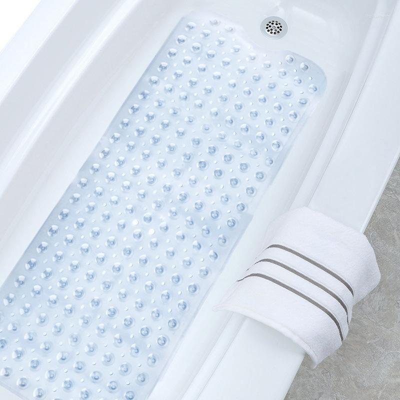 Badmattor som inte glider duschmatta pvc badrum säkerhet absorberande golvrektangel antibakteriell massagetillbehör