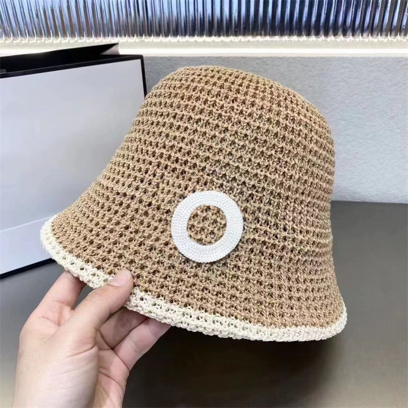 Fashion Design Letter Bucket Hat For Men Women Foldable Caps Black Fisherman Beach Sun Visor wide brim hats Folding ladies Bowler Cap 