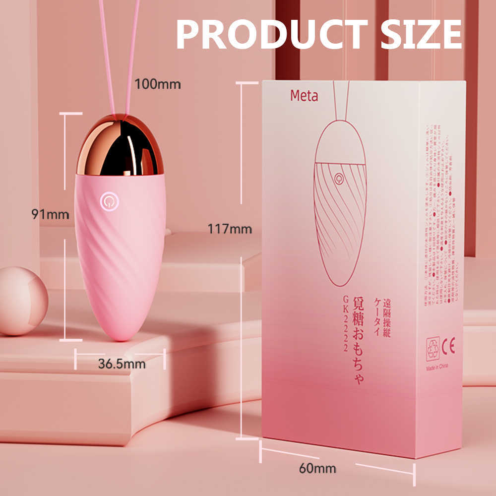 ワイヤレスBluetooth App Mini Bullet Vibrator Women'sClintoris Remot Pantie Vibrating Love Egg Sex Toy for Womenカップル