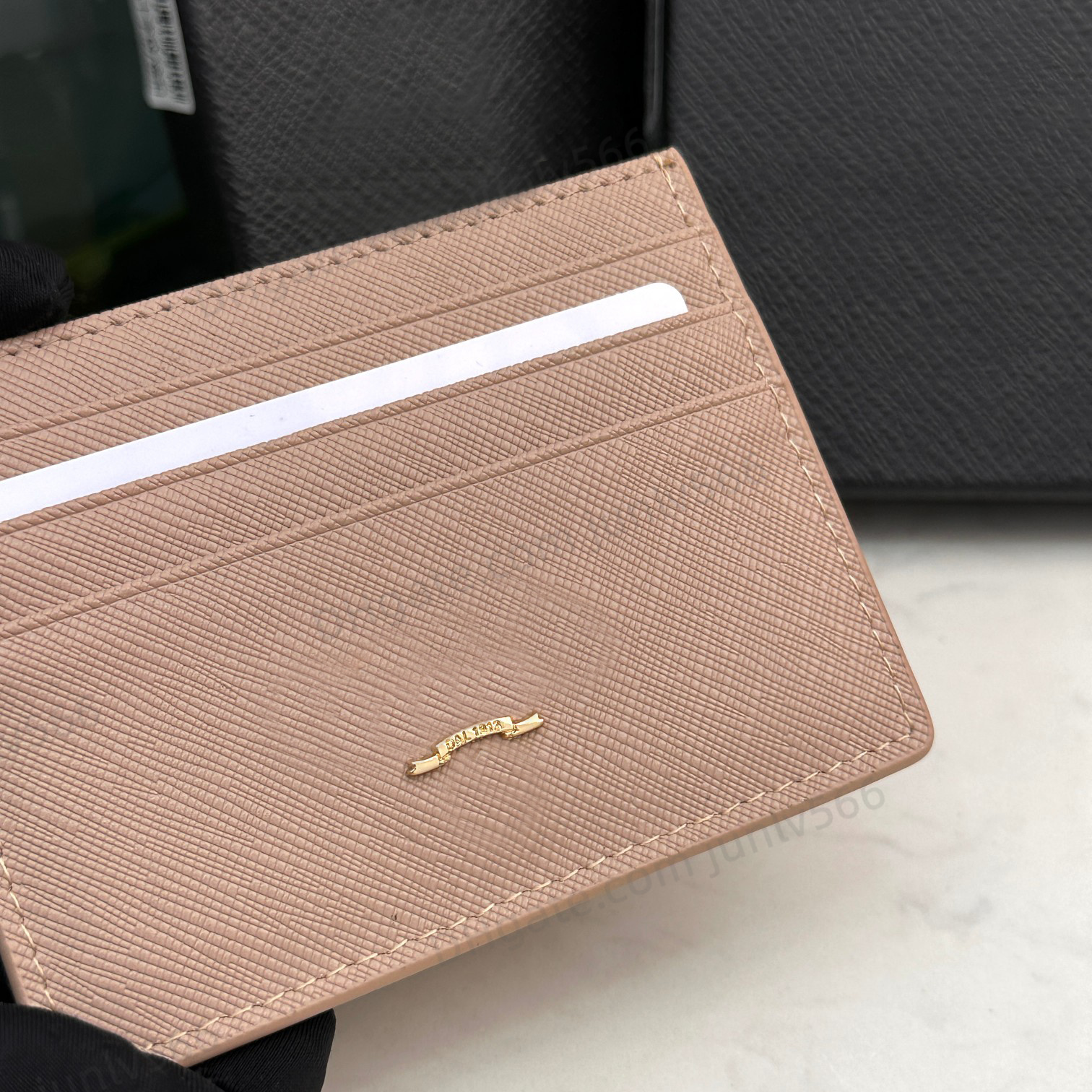 Luxury Designer Card Holders äkta läderväska Fashion Womens Key Ring Nya damer Män Pure High End Wallet Quality True Leather Cultch Bags With Box
