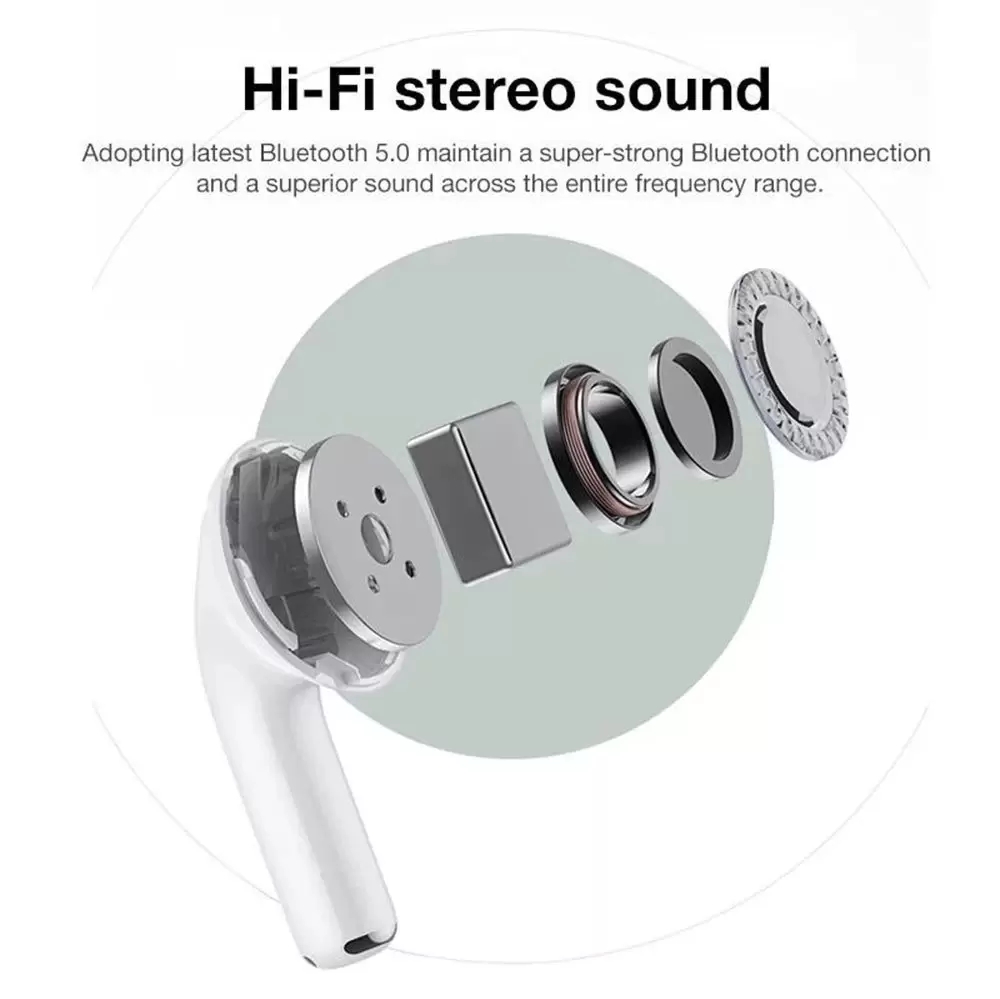 Cuffie wireless TWS Auricolari Bluetooth Auricolari touch Nell'orecchio Cuffie vivavoce sportive Auricolari BT con scatola di ricarica Xiaomi iPhone Mobile Smart Phone