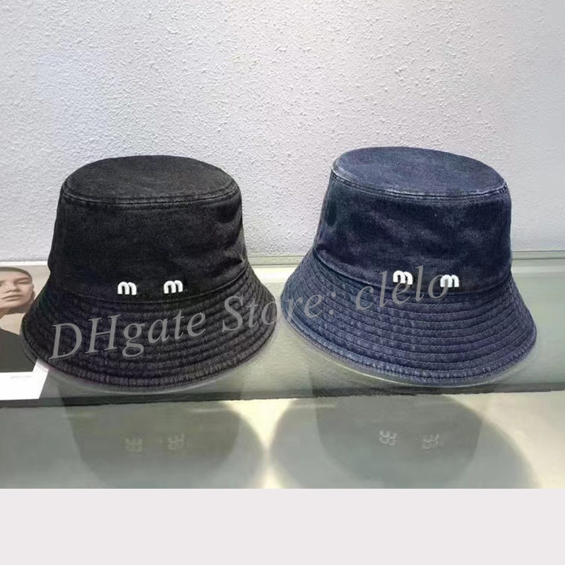 Mode seau chapeau broderie pêcheur chapeau femmes et hommes casquette de Baseball été chapeau de soleil avec lettres MM 9 Styles