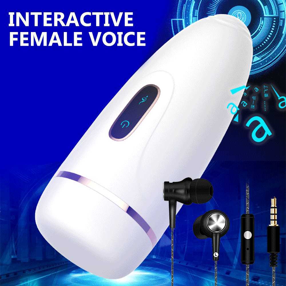 Manlig Masturbator Cup Bluetooths App Control Sexiga leksaker för män Vakuumficka Pussy Sex Machine Vuxen Vibrator