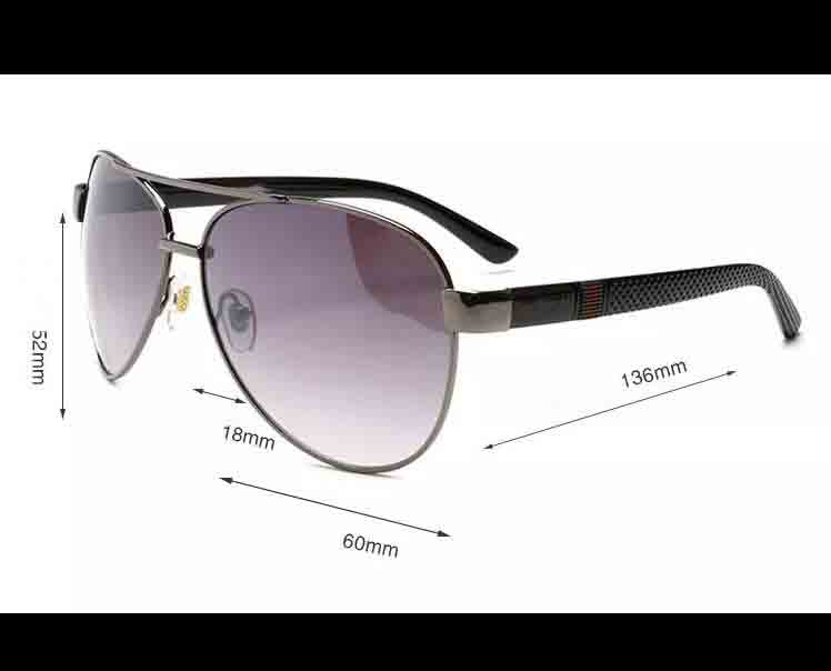 occhiali da sole alla moda designer da uomo e da donna 3336 con occhiali da sole a scatola occhiali polarizzati con protezione UV