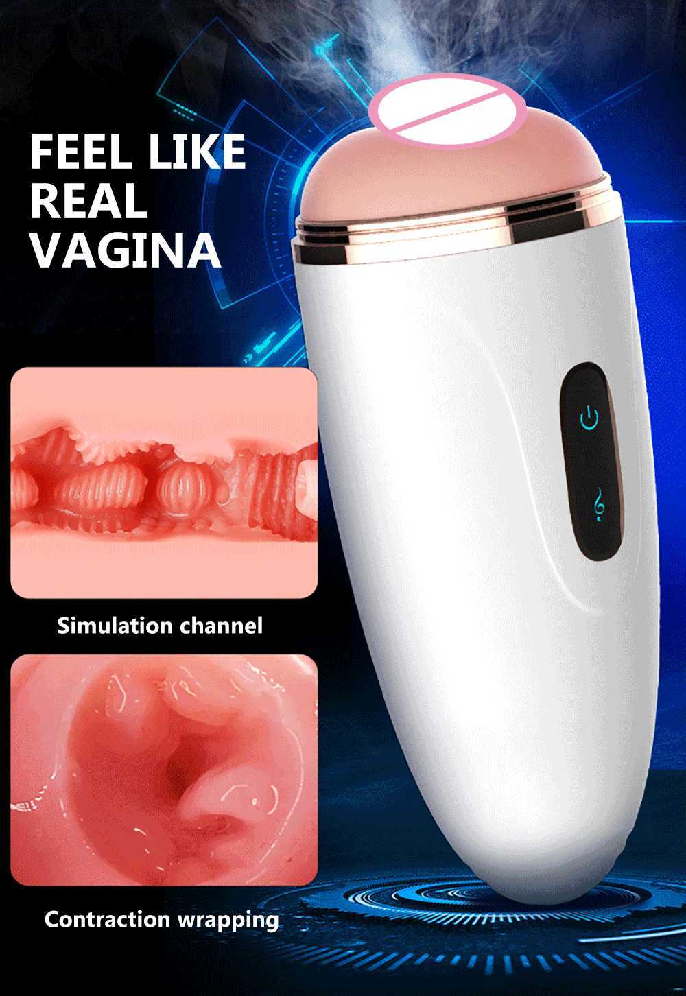 Mannelijke masturbator cup bluetooths app controle sexy speelgoed voor mannen vacuüm pocket pussy sex machine volwassen vibrator