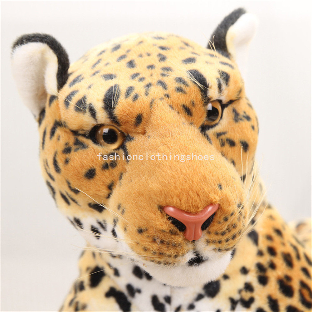 30cm Panther Doll Leopard Stuffed Plush Toy Animal Dolls for Boys Panther Plush Toy Cute Big Leopard Dolls