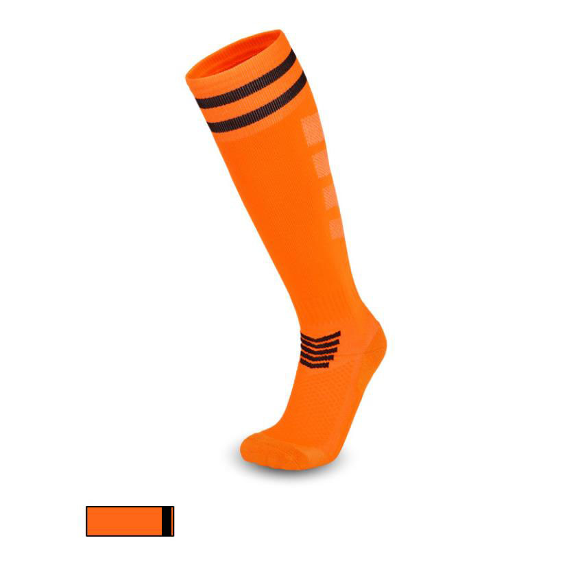 chaussettes de football hommes serviette bas bas anti-dérapant chaussettes de sport professionnelles enfants longueur au genou bas les deux sexes en gros