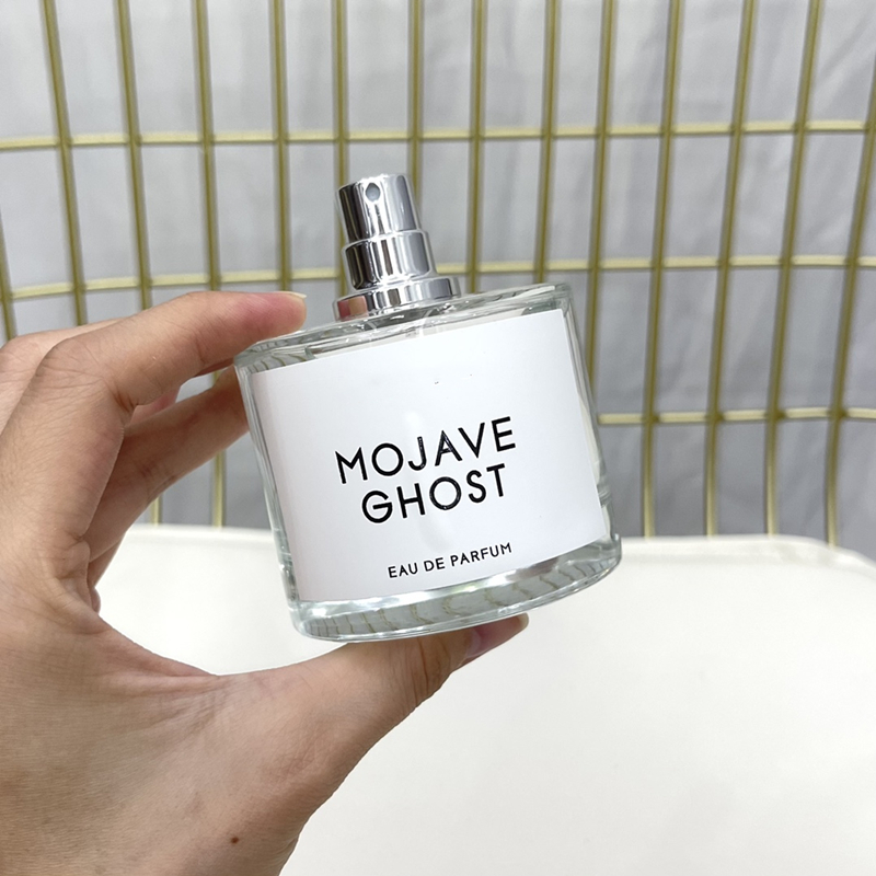 Air Freshener 100ml Man and Woman Perfume Fragrance Byredo MOJAVE GHOST High Quality Durable Fragrance With Fast Ship 3.4oz Incense