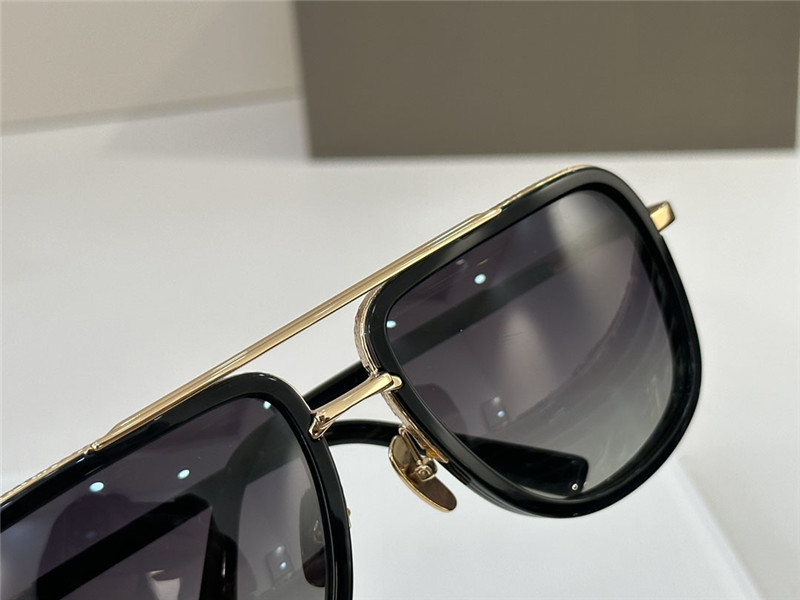 модные солнцезащитные очки ONE 2030 мужские дизайнерские металлические винтажные простые стильные квадратные оправы с защитой от ультрафиолета 400 линз, очки с футляром233N