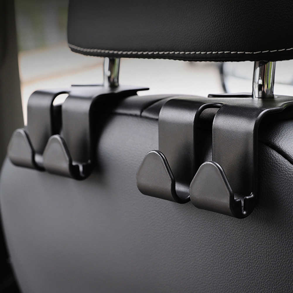 Nouveau siège de voiture crochet arrière cintres appui-tête support de stockage roulement durable 20 kg pour sac de voiture poche vêtements crochet de suspension