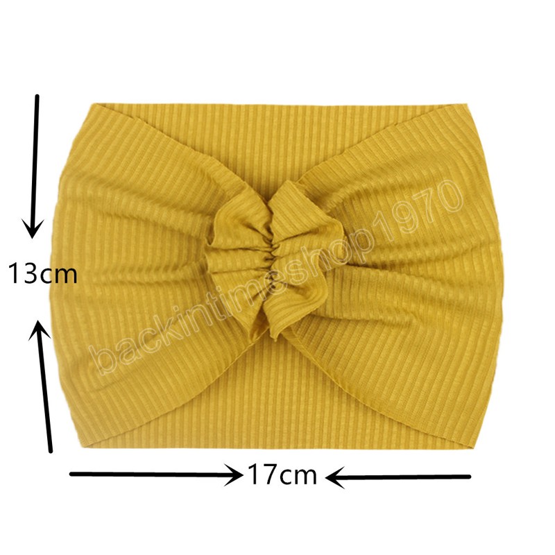 Fil élastique enfants bandeau nouveau-né infantile enfant en bas âge noeud couvre-chef bébé filles chapeaux cheveux accessoires Photo accessoires