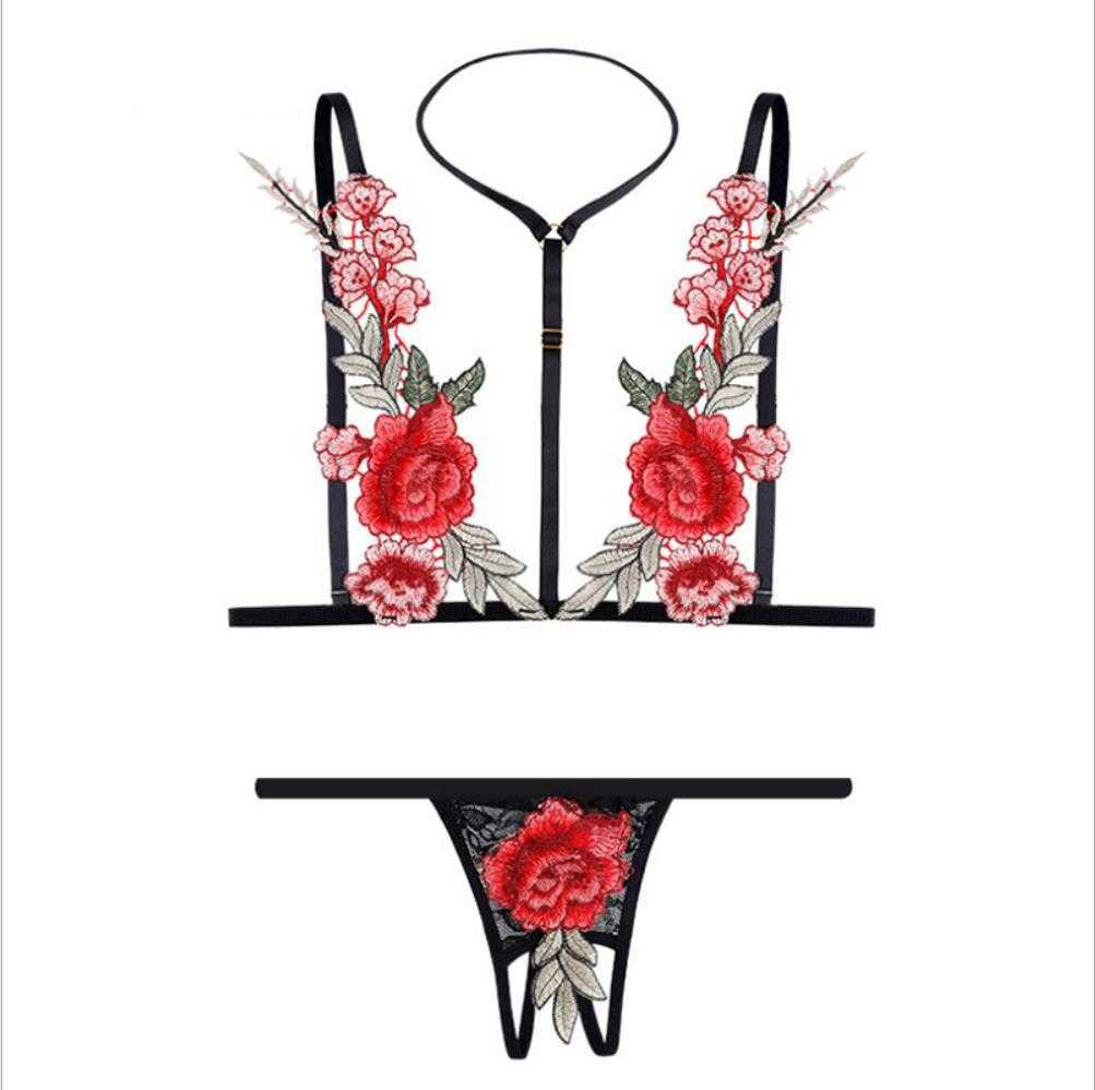 28% DI SCONTO Ribbon Factory Store Emozionante lingerie reggiseni da donna decorati con fiori
