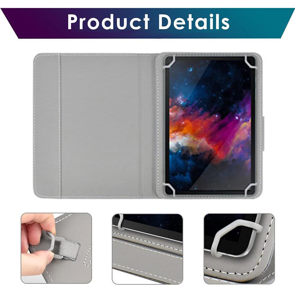 Case 7 8 9 10,1 pouces Tablette universelle Couverture du support de basculement pour iPad Samsung Huawei Lenovo Android Hard PC Tablet Protective Shell