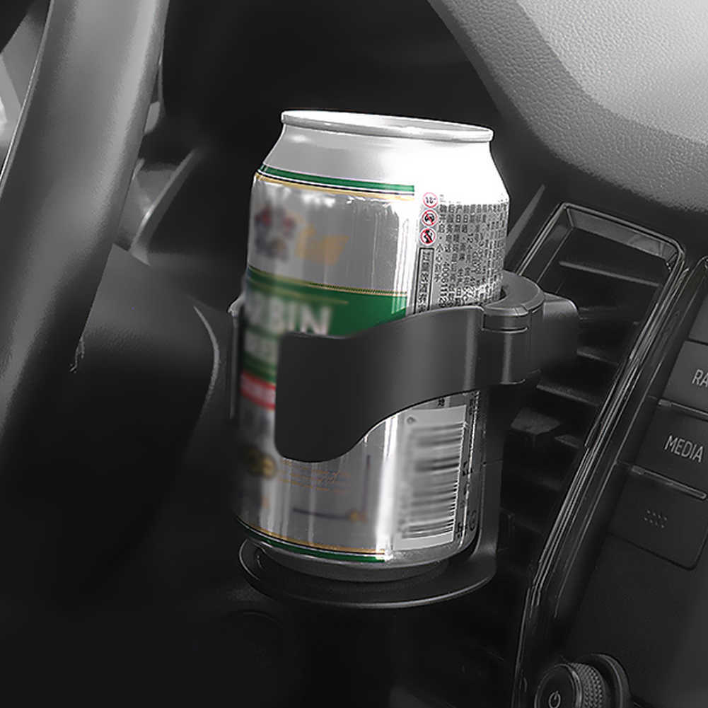 Nouveau support de verre de voiture sortie d'aération boisson porte-bouteille de café peut monter des supports boissons cendrier support de montage accessoires universels