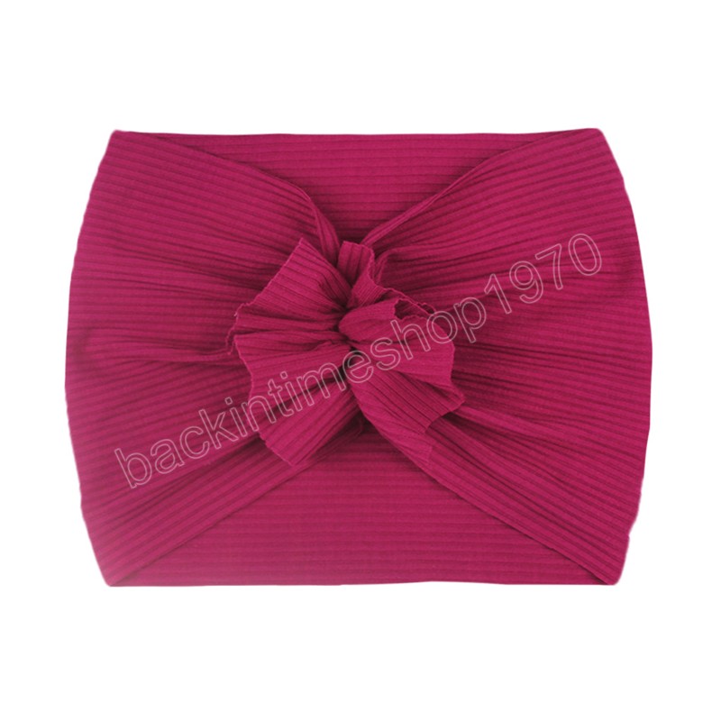 Fil élastique enfants bandeau nouveau-né infantile enfant en bas âge noeud couvre-chef bébé filles chapeaux cheveux accessoires Photo accessoires