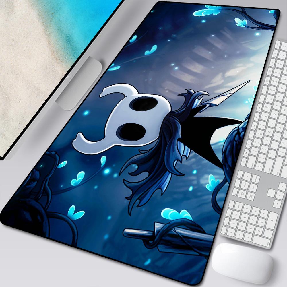 Pads Hollow Knight Mouse Pad xxl Speed Speed Mat Mat Computer Mousepad Rubber Gaming Accessoires Clavier de bureau PC Gamer Office Play Play