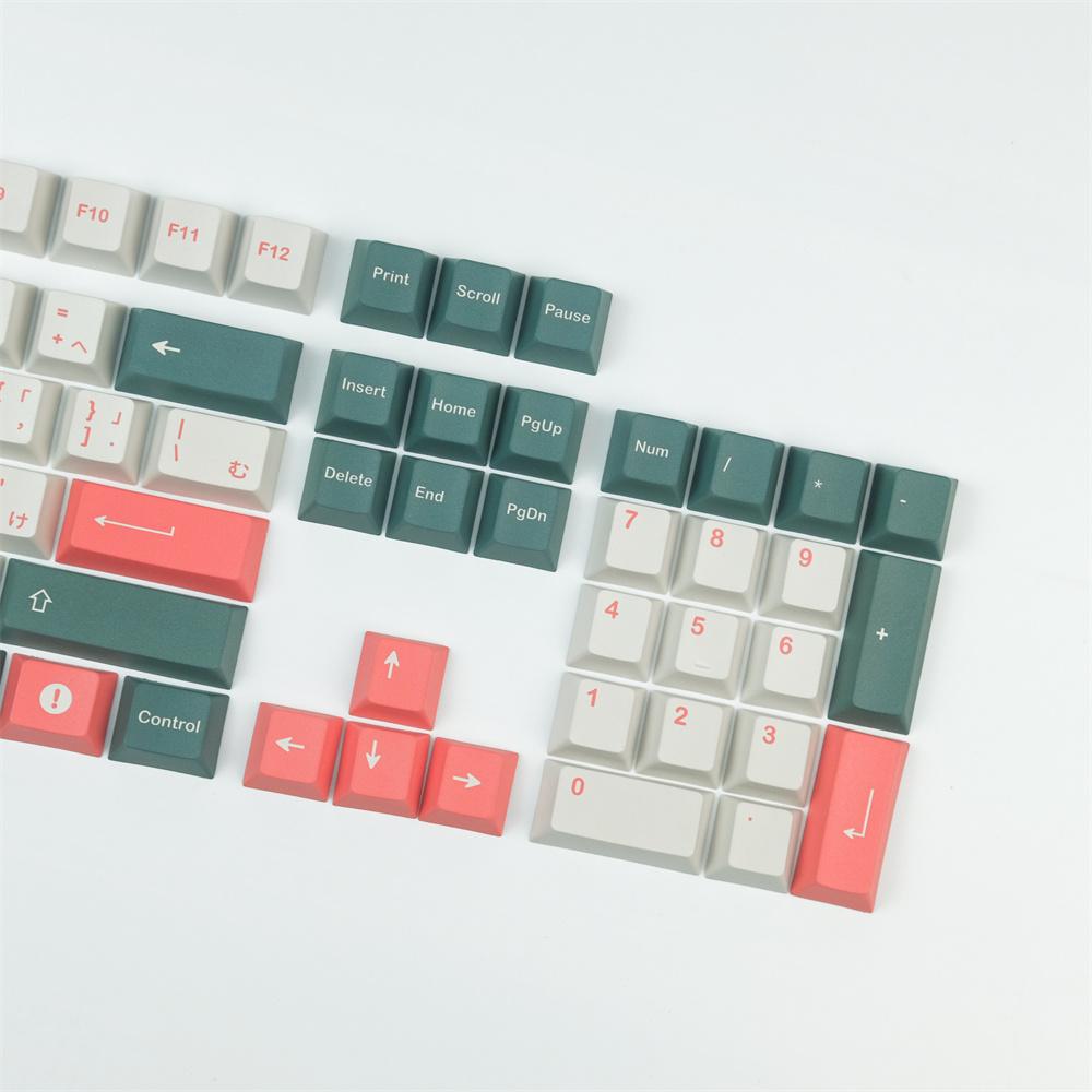 Combos gmk monstre keycap 5 Face Dyesubbed Profil 140 touches pbt keycap complet ensemble pour GH60 61 64 68 87 96 104 Clavier mécanique