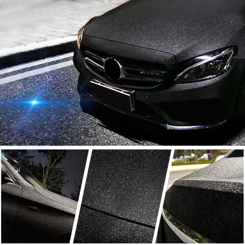 Ny bilstyling svart glitter diamant glänsande vinylfilmer Wrap för bilkaross Bildekal Autodekoration Motorcykeldekal Bildekor