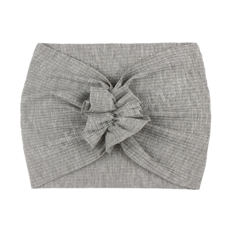 Fil élastique enfants bandeau nouveau-né infantile enfant en bas âge noeud couvre-chef bébé filles chapeaux cheveux accessoires Photo accessoires