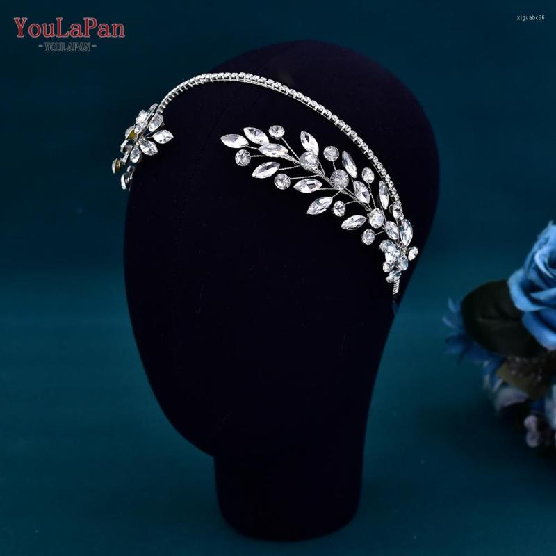 Headpieces YouLaPan Woman Headdress For Party Wedding Hair Accessories Rhinestone Bridal Headband Head Hoop Girl Bride Headpiece HP531