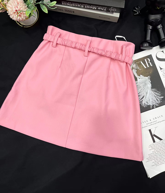 Designer korte rokken mi u dames rok mode a-skirt vorm letter print hoogwaardige veelzijdige vrouwen sport casual hoge taille halve lengte shorts