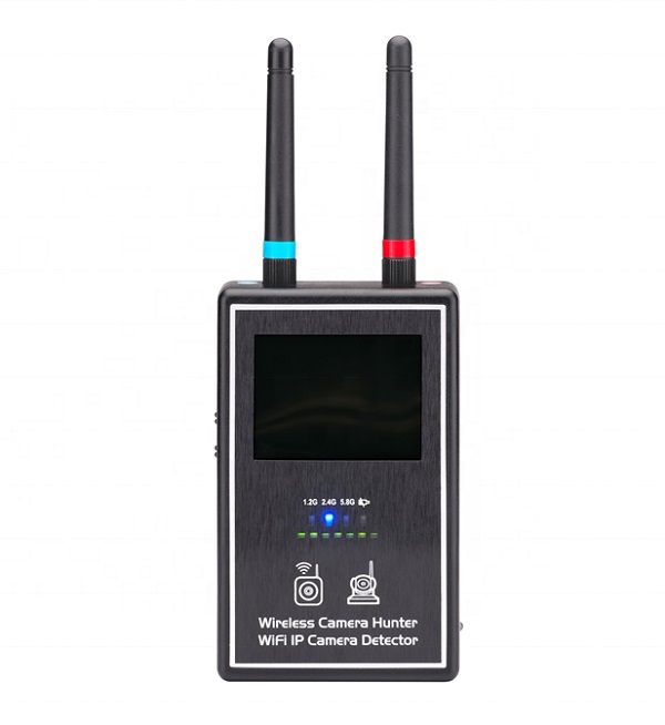 WiFi IPカメラアンチバグ検出器シグナルハンターミニワイヤレスカメラ900 MHz-3.0GHz、5.0-6.0 GHzを検出する