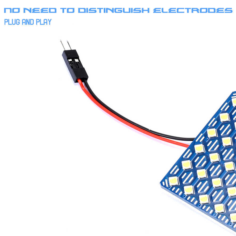 NY 12V 24V 3030 12/18/24/36 SMD W5W T10 FESTOON LED -glödlampor Nonpolarity Truck bildörr registreringsskylt Läsning Kantom Ljus vit 6500K