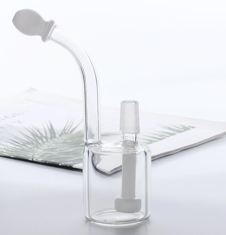 Bouteille en verre Narguilés Bongs à eau Embouchure Shisha Tabac Cigarette Pipes à base de plantes Outils pour fumer Accessoires Plates-formes pétrolières