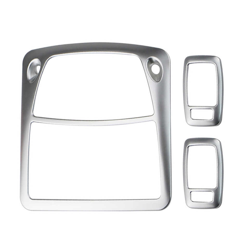 New lesões traseiras dianteiras Tampa de tampa para Nissan X-Trail XTRAIL T32 Rogue 2014-2020 LEITURA DE INTERIOR Frame Decorativo leve