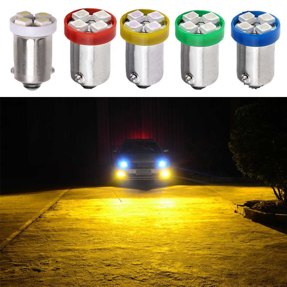 Neue LKW 12V BA9S T4W T11 1210 4 SMD LED-Lampen Weiß Blau Rot Grün Bernstein Karte Lichter 4 LEDs Auto Auto Lichter Auto Zubehör