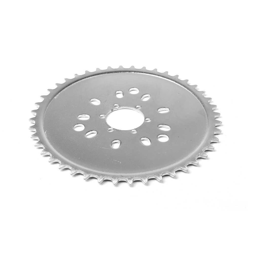 New 44T Sprocket Adapter Fit 1.5 inch 1 1/2 inch 415 Chain 49cc 50cc 66cc 80cc 2 Stroke Motorized Bike Replacement Durable Stable