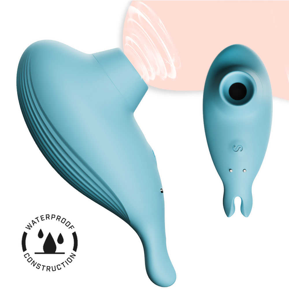 Puissant ventouse vibrateur langue vibrant mamelon Clitoris Etotic Sex Toys pour femme masturbateur