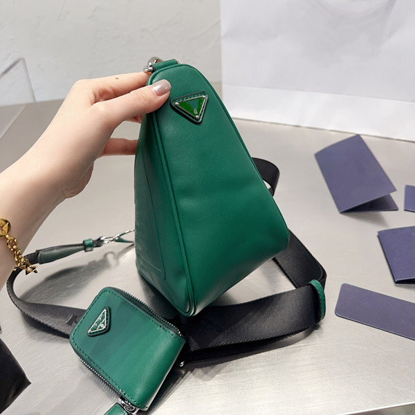 Bolso de hombro para mujer joven a la moda, diseño triangular, bolso de cintura para mujer, bolso cruzado, regalo versátil, regalos para viajes y fiestas