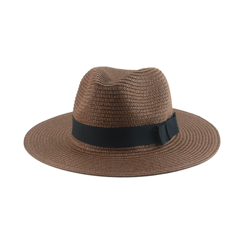 Chapeau de plage chapeaux pour femmes chapeau seau été chapeau de paille chapeaux de soleil Panama ceinture extérieur soleil Potection casquette pour hommes