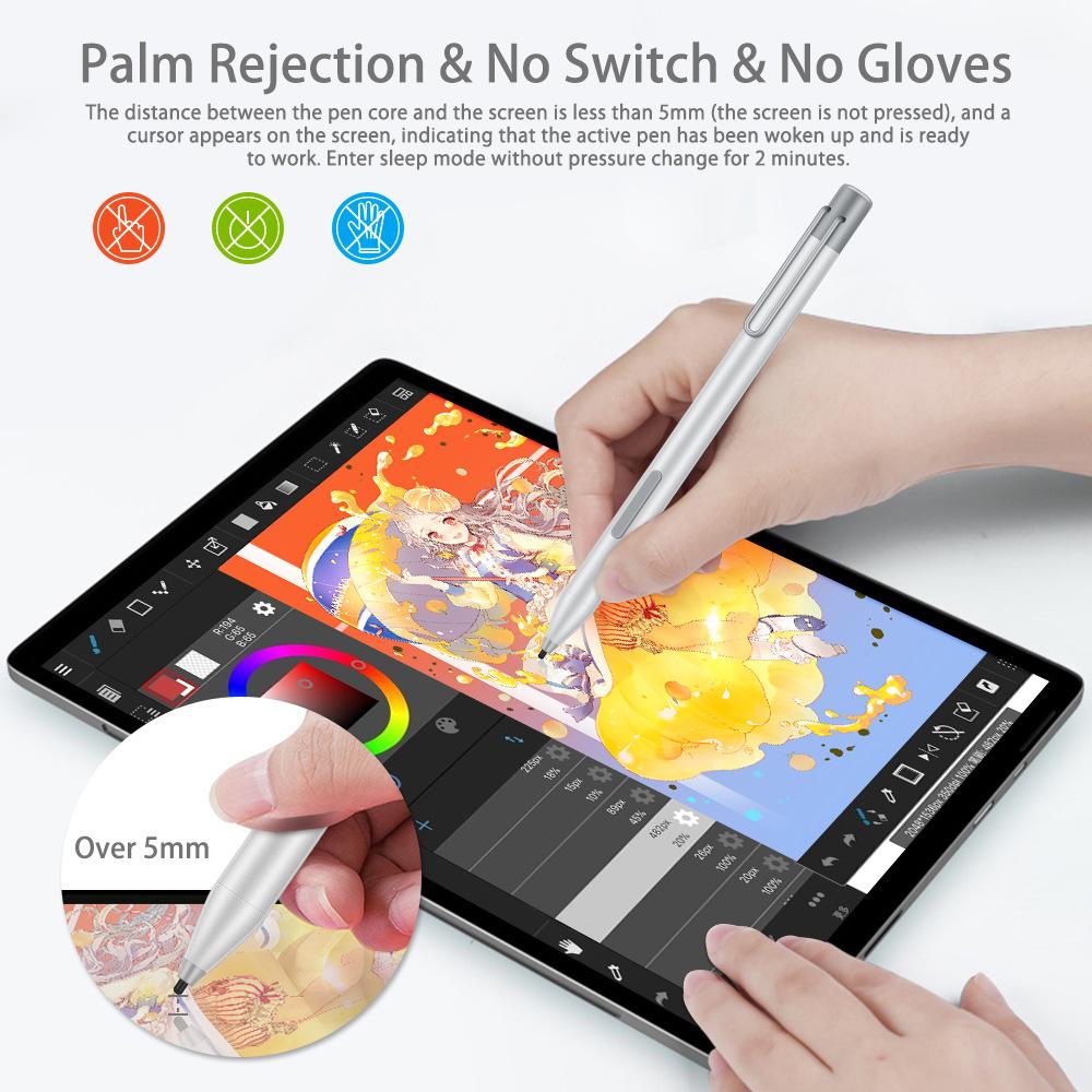 Pens 4096 Stylus Pen For Microsoft Surface Pro 3 4 5 6 7 8 X Touch Screen Pen Tablet Drawing Pencil for ASUS HP Surface Pen Laptop