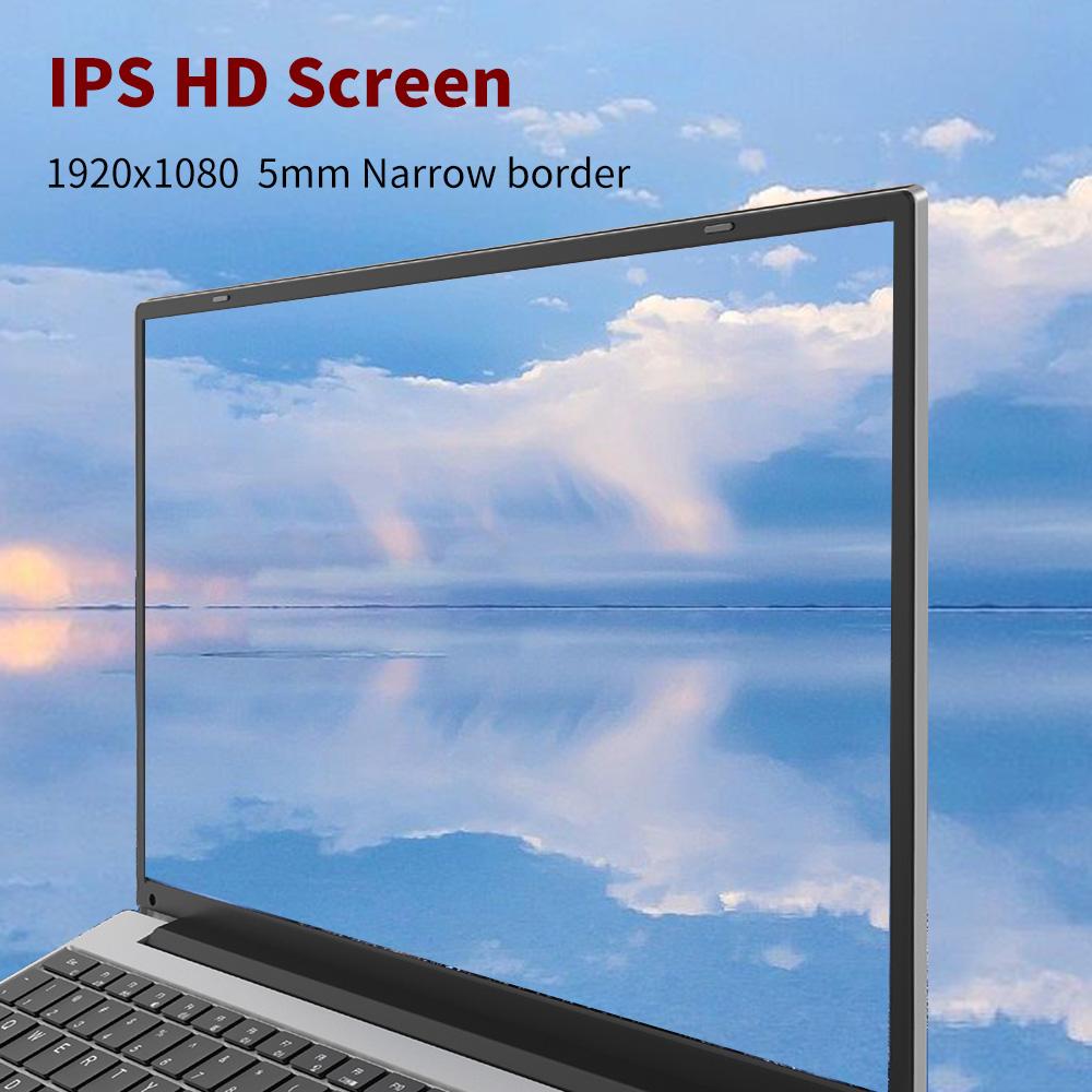 Surveillance JSHIX Intel Core i3 ordinateur portable 15,6 pouces Corps métallique 8 Go 16 Go RAM 256 Go 512 Go SSD Business Office Students Ultraslim portables portables