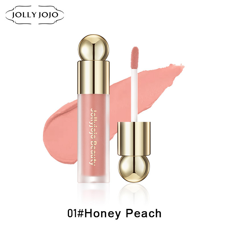 Jolly Jojo Liquid Blush für Mädchen Foreigner Heißer Verkauf Gesichtsreparatur Aufhellung Hochglanz Wasserdicht Rouge Beauty Cosmetics Stock Frauen Make-up Produkt Trend