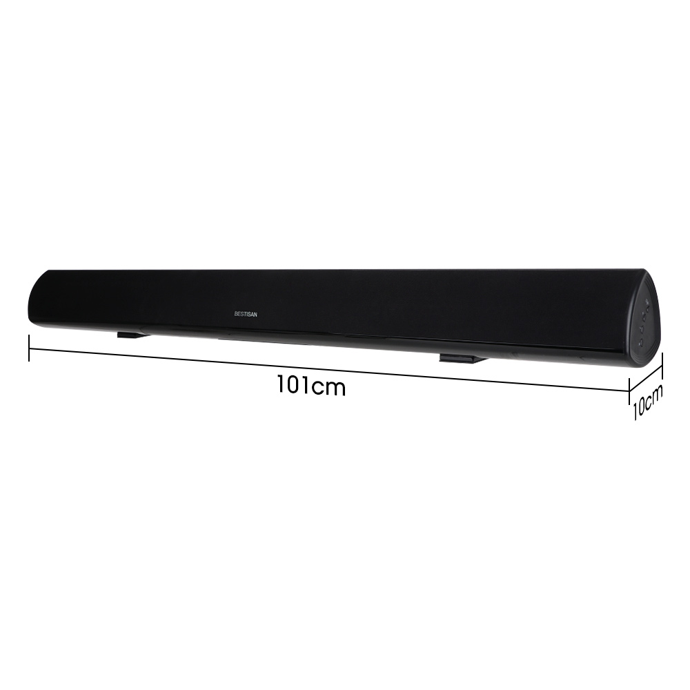 100W HIFI -högtalare Soundbar Wireless Bluetooth Speaker 2.0 Home Theatre Deep Bass Effect / Remote / 3D Surround Sound Bar för PC TV