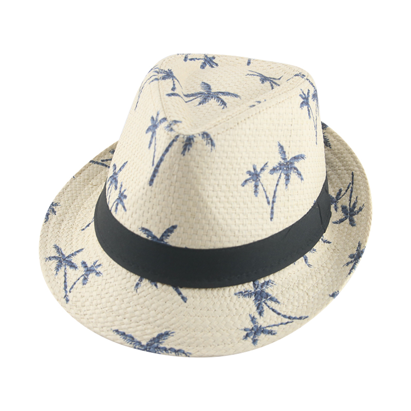 Cappello a cilindro britannico Cappelli da uomo Cappello Panama Cappello di paglia Spiaggia Casual Formale Estate Primavera Uomo Cap Sombrero Hombre