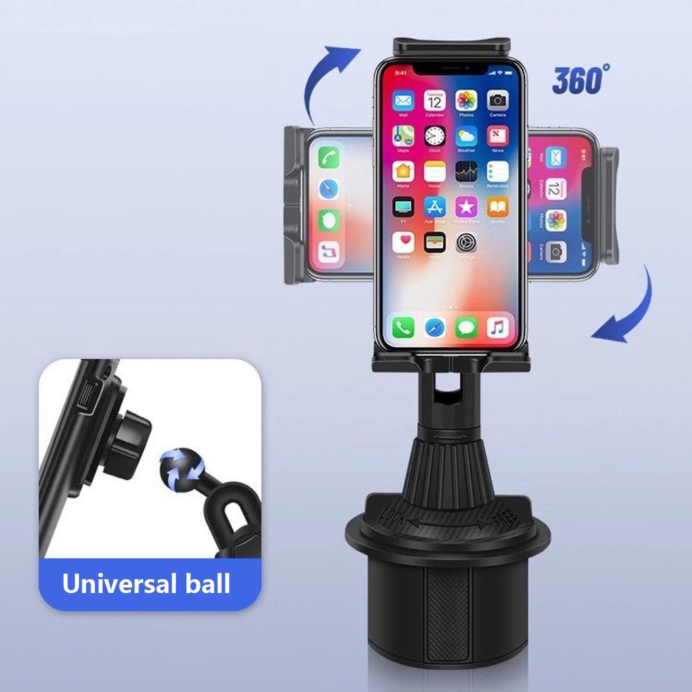 Stands Universal 360 Cupo de carros Tablet Auto Mobile Mount Cradle para Apple iPad Pro 12.9 Air 2019 Mini 4 5 Samsung Tab S7 Plus 12.4