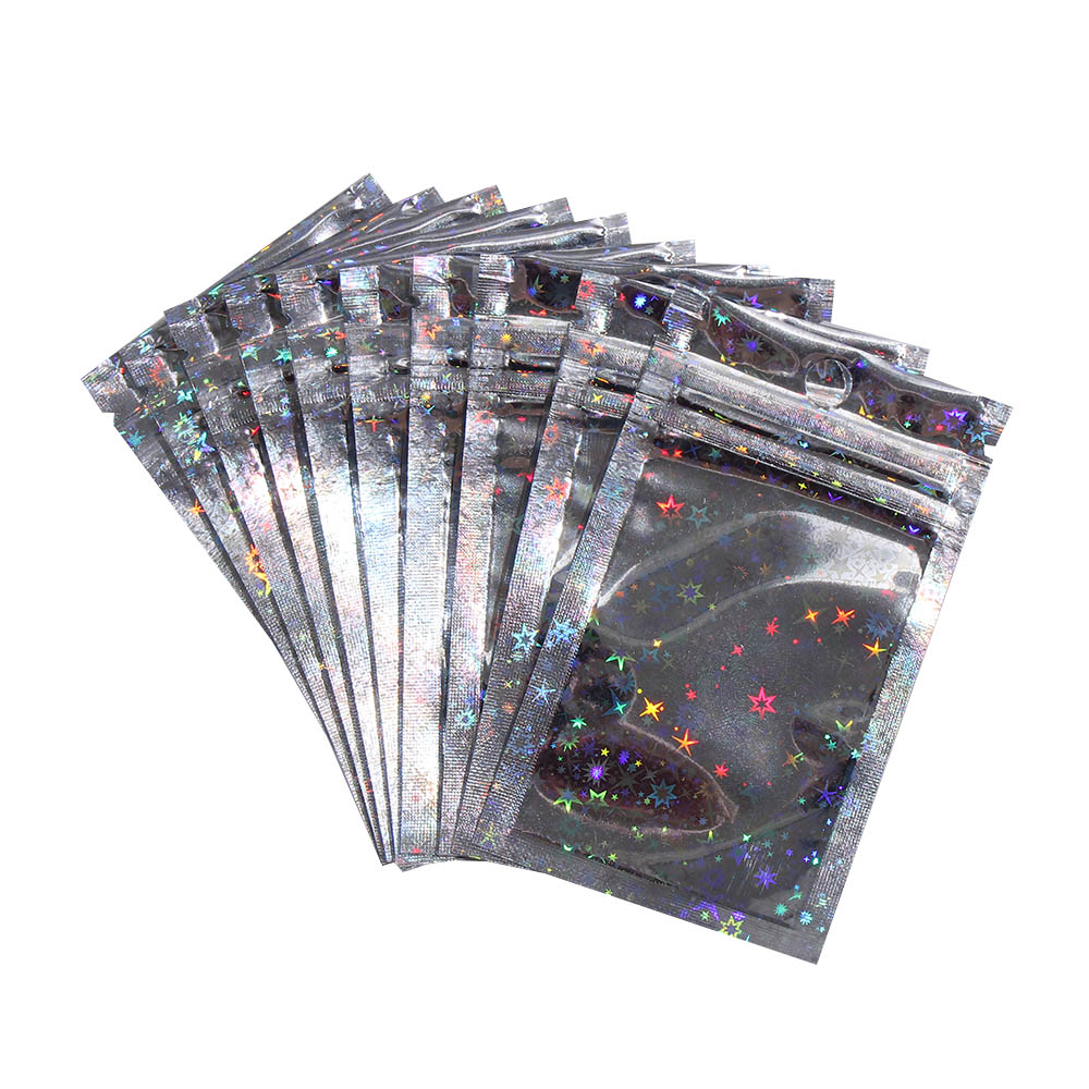 Iridescent zip bolsas bolsas de plástico cosmético Bolsas Iridescentes Bolsas de maquiagem holográficas Sacos de zíper do holograma 2021